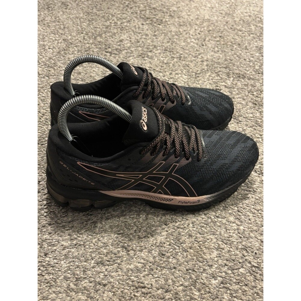 Asics‎ Gel Jadeite Running Shoes Womens Size 8 Black FlyteFoam 1012B233